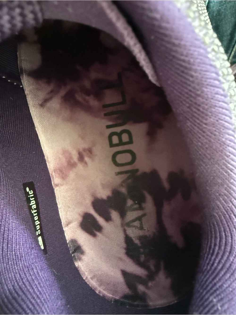 NOBULL Purple Patterned Athletic Shoes- Great for lifting! - Picture 5 of 6